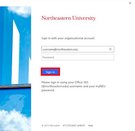 mynortheastern email